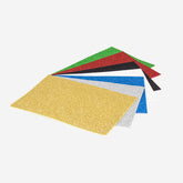 LAMINA GOMA EVA PURPURINA 40X60CM VERDE PACK 10 UDS | 1 UNIDADES | (PRYSE, S,A,)
